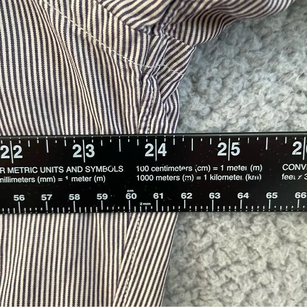 J. Crew Shirt Mens XL Striped Preppy‎ Casual Button Front